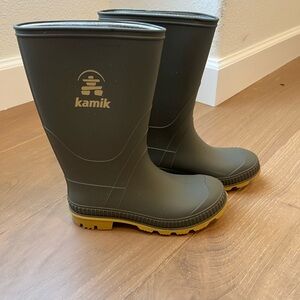 Kamik Green Rain Boots